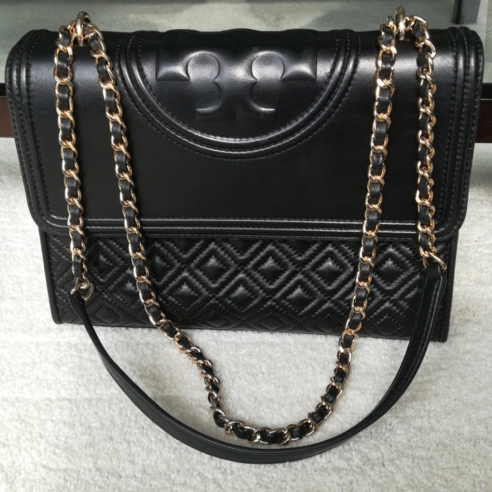 Stunning EUC Large TB Fleming convertible shoulder bag